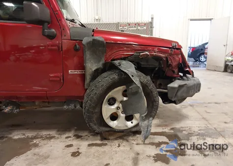 2013 Jeep Wrangler Sport from USA, damaged, VIN 1C4AJWAG4DL521193